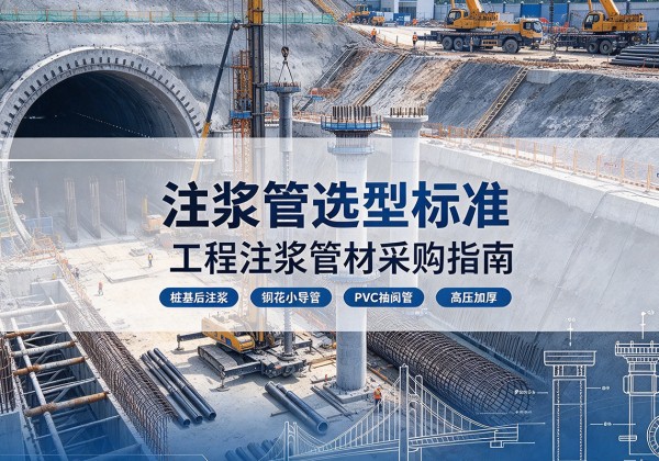 澄江注浆管选型标准